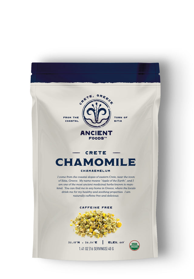 Organic Chamomile Tea, Crete Greece Organic Chamomile Tea, Crete Greece
